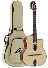 Charger l'image dans la galerie, LÂG - SL200 GUITARE MANOUCHE PETITE BOUCHE Épicéa / Palissandre / Gloss