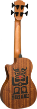 Charger l'image dans la galerie, LAG Ukulele BASSE TKB150FCE Mini Basse Fretless Pan-Coupé Électro avec housse