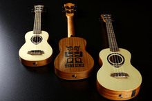 Charger l'image dans la galerie, LAG TKU150TE UKULELE Tenor Slim Arched Back Électro avec housse