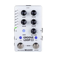 Charger l'image dans la galerie, MOOER GROOVE LOOP X2 GROOVELOOPX2 GRIS Pédale looper
