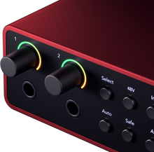 Charger l'image dans la galerie, Focusrite SCARLETT4-2I2 Scarlett G4 - Scarlett 2I2 4th Gen - 2 in / 2 out - USB-C