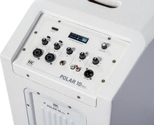 Charger l'image dans la galerie, HK Audio POLAR 10 MKII W Systèmes Complets - Kit amplifié mono bluetooth avec housses BLANC