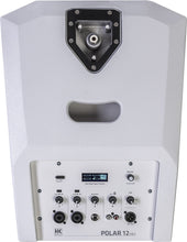 Charger l'image dans la galerie, HK AUDIO -,POLAR12-MK2-W Systèmes colonne amplifiés - bluetooth TWS avec mixeur + housses Blanc