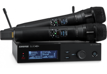 Charger l'image dans la galerie, SHURE - SLXD24D+E-N8C-G65 1C Système complet double - Complet double main NXN8C - 470-606 MHz