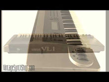 Charger et lire la vidéo dans la visionneuse de la Galerie, Yamaha VL1 Virtual Acoustic Synthesizer