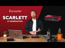 Charger et lire la vidéo dans la visionneuse de la Galerie, Focusrite SCARLETT4-2I2 Scarlett G4 - Scarlett 2I2 4th Gen - 2 in / 2 out - USB-C