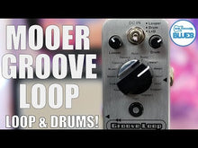 Charger et lire la vidéo dans la visionneuse de la Galerie, MOOER GROOVE LOOP GROOVELOOP Pédale looper