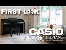 Charger et lire la vidéo dans la visionneuse de la Galerie, Casio AP-300 WE Piano Numérique Blanc CELVIANO