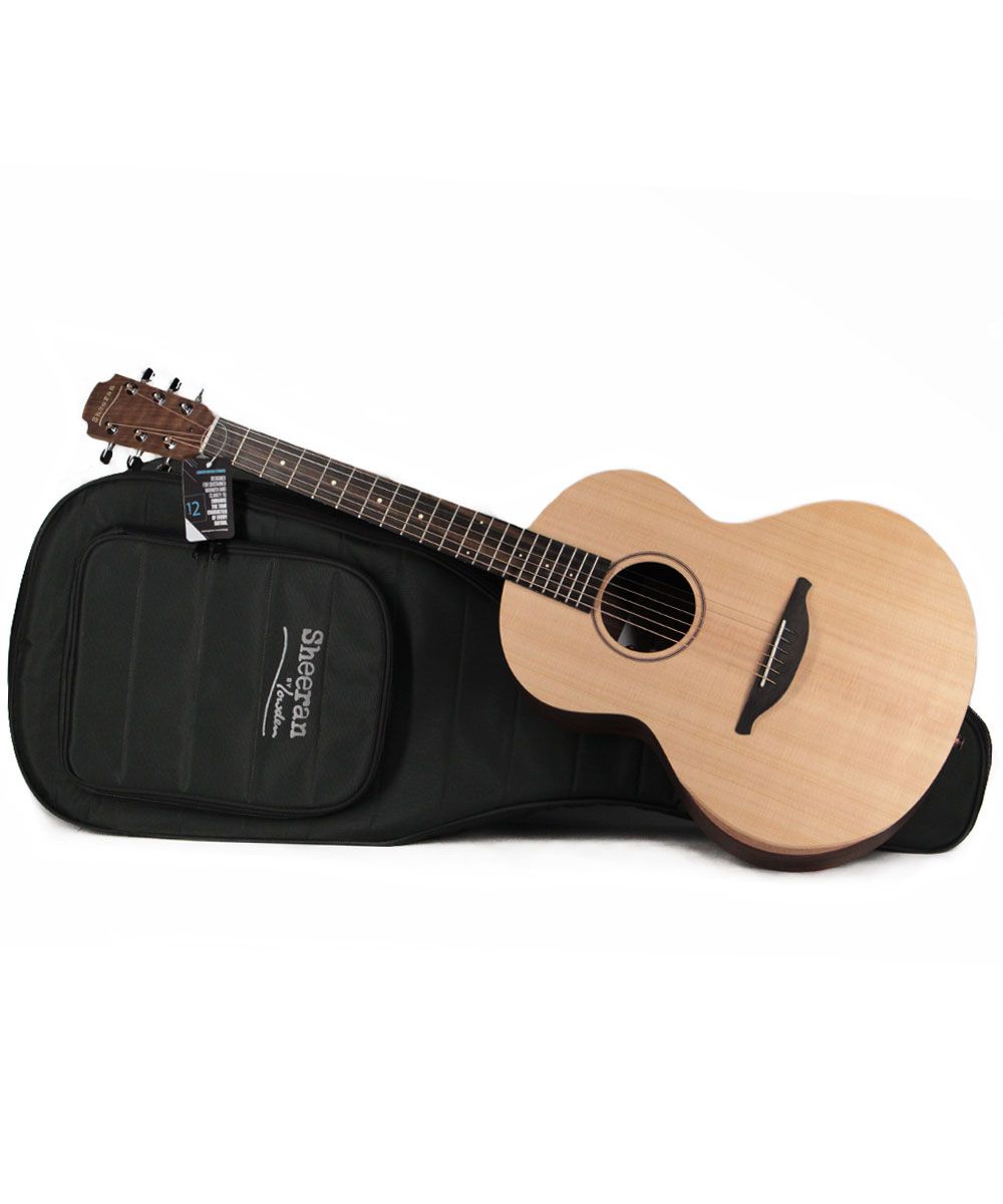 Sheeran by Lowden S-02 - Solid sitka top - L.R. Baggs Element incl. Bag
