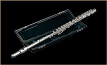 Charger l'image dans la galerie, AZUMI AZS3RI Flute Tête et tube argent - Plateaux creux en ligne, patte d'Ut