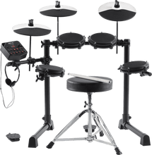 Charger l'image dans la galerie, ALESIS DEBUTKIT MESH KIT 4 FUTS / 3 CYMBALES