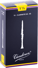 Charger l'image dans la galerie, VANDOREN CR1015 boite de 10 anches Clarinette Sib Force 1.5