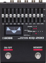 Charger l'image dans la galerie, BOSS EQ200 Pédale Graphic Equalizer