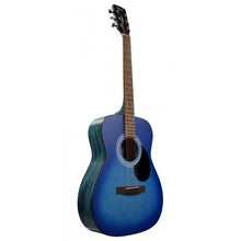 Charger l'image dans la galerie, CORT AF510 Bleu Pores Ouvert Guitare Folk