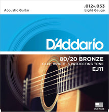 Charger l'image dans la galerie, D'ADDARIO AND CO EJ11 80/20 BRONZE LIGHT 12-53