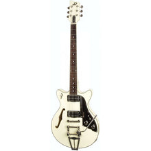 Charger l'image dans la galerie, Duesenberg Fullerton TV Vintage White Guitare Electrique avec etui