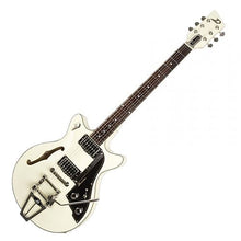 Charger l'image dans la galerie, Duesenberg Fullerton TV Vintage White Guitare Electrique avec etui