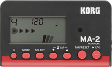 Charger l'image dans la galerie, KORG MA 2BKRD m2 Métronome Noir & rouge