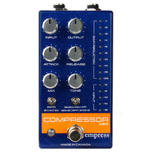 Charger l'image dans la galerie, EMPRESS EFFECTS COMPRESSOR MKII BLUE