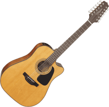 Charger l'image dans la galerie, TAKAMINE GD30CE 12NAT 30 Dreadnought Cutaway Electro 12 Cordes
