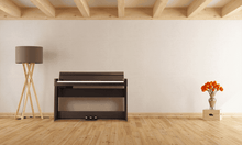 Charger l&#39;image dans la galerie, KORG C1 AIR BR 88 notes, Piano numérique Bluetooth, bois avec stand
