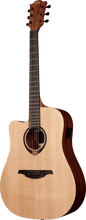 Charger l'image dans la galerie, LAG GLA TL70DCE Lefty dreadnought cutaway Guitare folk Electro Gaucher