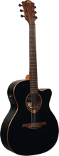 Charger l'image dans la galerie, LAG T118ACE BLK Auditorium cutaway Guitare Folk Electro black