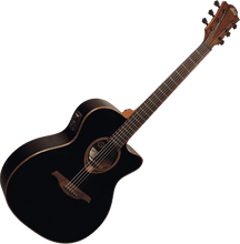 Charger l'image dans la galerie, LAG T118ACE BLK Auditorium cutaway Guitare Folk Electro black