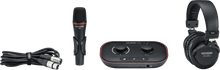 Charger l'image dans la galerie, FOCUSRITE - RFO VOCASTER-ONE-STUDIO - Pack pour podcast - Interface audio 1 entrée / Micro / Casque / Accessoires