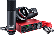Charger l'image dans la galerie, Focusrite SCARLETT3-SOLO-STUDIO Interface Scarlett G3 -2 in/2 out USB-C micro, casque & accessoires