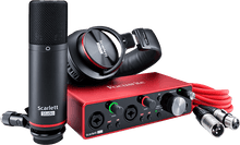 Charger l'image dans la galerie, Focusrite SCARLETT3 2I2 STUDIO Interface Scarlett G3- 2 in/2 out USB-C micro casque & accessoires