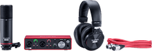 Charger l'image dans la galerie, Focusrite SCARLETT3 2I2 STUDIO Interface Scarlett G3- 2 in/2 out USB-C micro casque & accessoires