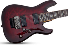 Charger l'image dans la galerie, SCHECTER DEMON 7 Guitare électrique 7 Cordes CRIMSON RED BURST