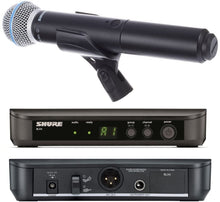 Charger l'image dans la galerie, SHURE BLX24E-B58-M17 Micro HF Complet simple Emetteur main BETA58 Bande M17