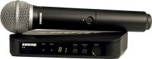 Charger l'image dans la galerie, SHURE BLX24E-PG58-M17 Micro HF Complet simple Emetteur main PG58 Bande M17