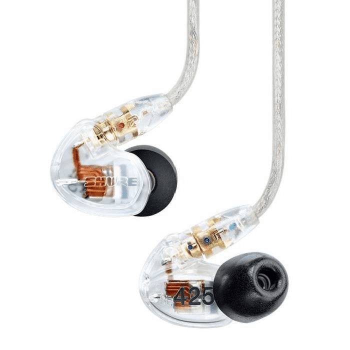 SHURE SE425-CL Ecouteurs In Ear Haute Définition 2 voies translucide