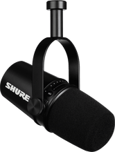 Charger l'image dans la galerie, SHURE MV7-K Bureau - Micro dynamique de podcast