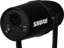 Charger l'image dans la galerie, SHURE MV7-K Bureau - Micro dynamique de podcast