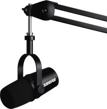 Charger l'image dans la galerie, SHURE MV7-K Bureau - Micro dynamique de podcast