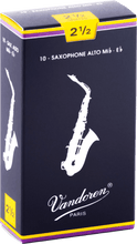 Charger l'image dans la galerie, VANDOREN SR2125 boite de 10 anches Saxo Alto Force 2,5