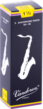 Charger l'image dans la galerie, VANDOREN SR2215 boite de 5 anches Saxo Tenor Sib Force 1,5
