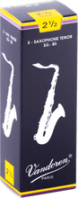 Charger l'image dans la galerie, VANDOREN SR2225 boite de 5 anches Saxo Tenor Sib Force 2,5