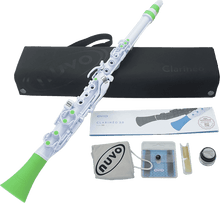 Charger l'image dans la galerie, NUVO VNU N120CLGN Clarinette Clarineo Blanc et Vert