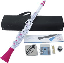 Charger l'image dans la galerie, NUVO VNU N120CLPK Clarinette Clarineo Blanc et rose