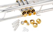 Charger l'image dans la galerie, XO VXO XO1602RSR4 1602 Trompette Pavillon cuivre rose, branche d'embouchure. inversée.