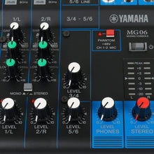 Charger l'image dans la galerie, YAMAHA MG06 Table de Mixage 6 Canaux
