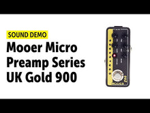 Charger et lire la vidéo dans la visionneuse de la Galerie, MOOER 002 UK GOLD 900 pédale préampli
