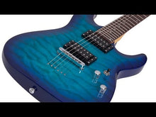 Charger et lire la vidéo dans la visionneuse de la Galerie, SCHECTER C6 Plus Guitare électrique solid body cherry burst