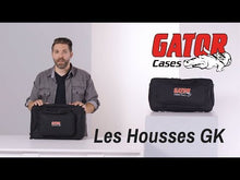 Charger et lire la vidéo dans la visionneuse de la Galerie, GATOR CASES GK-2110 Housse Mini-clavier