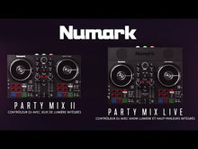 Charger et lire la vidéo dans la visionneuse de la Galerie, Numark Party Mix MKII 2 voies, 8 pads, carte son, lumières